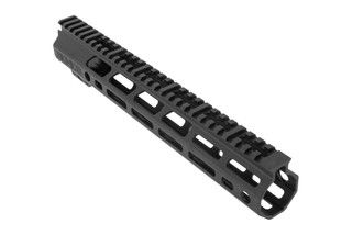 SWS 11.8in Free Float M-LOK Handguard has a durable finish in black